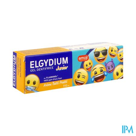 Elgydium Dentifrice Junior Emoji Tutti Frutti 50ml