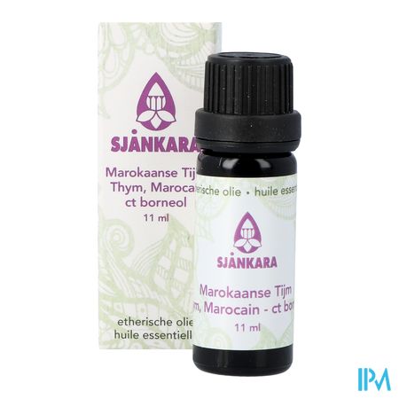 Sjankara Marokkaanse Tijm Ess. Olie Bio 11ml 3