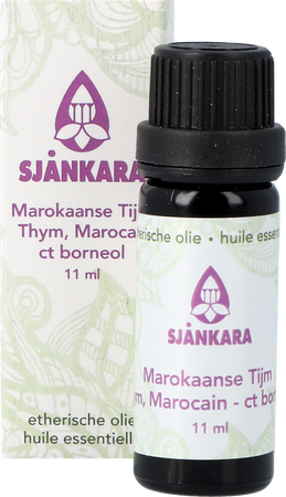 Sjankara Marokkaanse Tijm Ess. Olie Bio 11ml 3