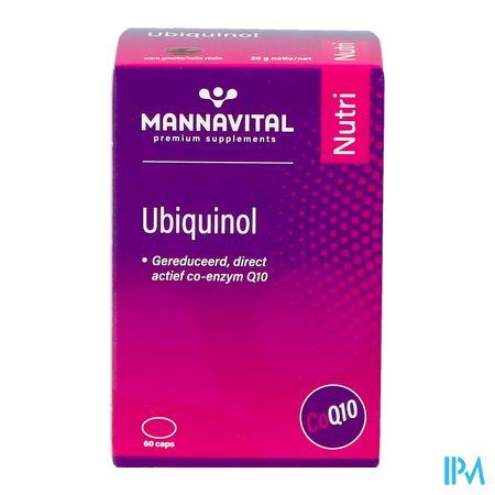 Mannavital Ubiquinol Caps 60 4