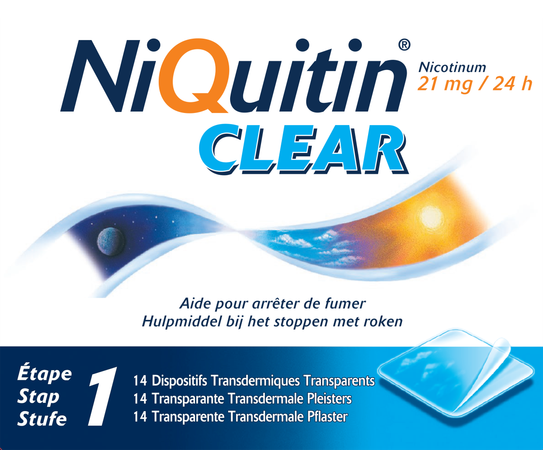 Niquitin Clear Patches 14 X 21mg 4