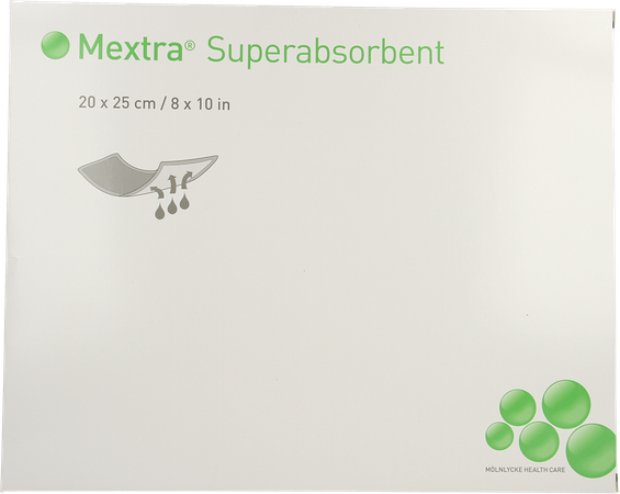 Mextra Superabsorbent Nf 20,0x25,0cm 10 610740 1