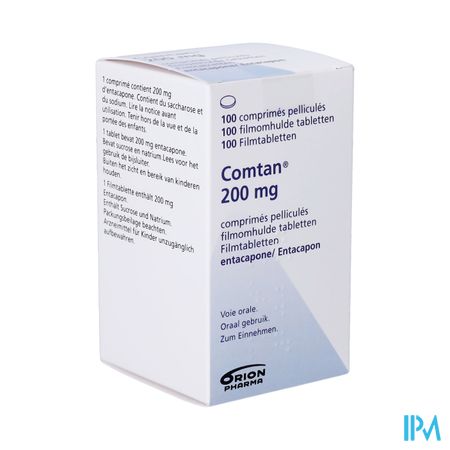 Comtan 200mg Orifarm Filmomh Tabl 100