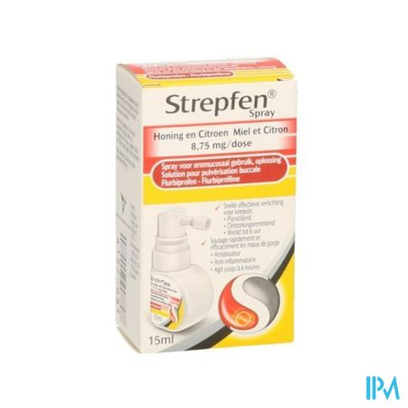 Strepfen 8,75mg Honing-citr. Spray Oromuc.opl 15ml