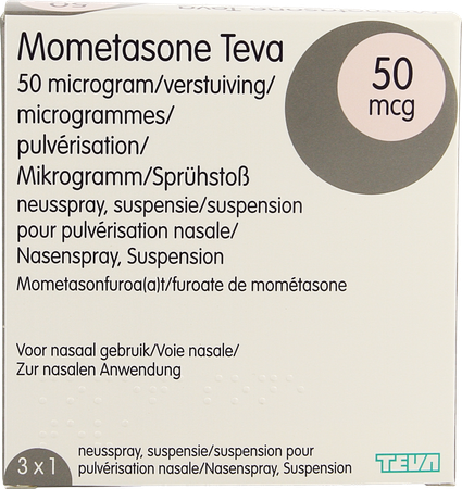 Mometasone Teva 50mcg Neusspray 3 X 140 2
