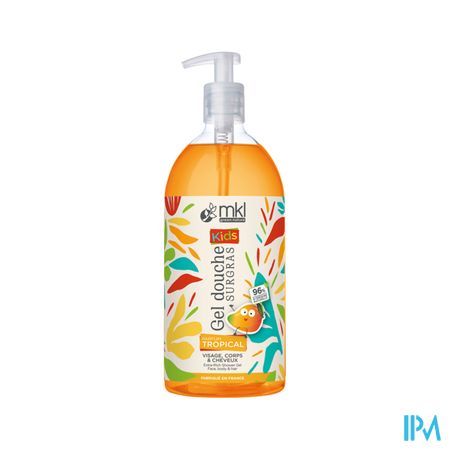 Mkl Gel Douche Kids Tropical Fl Pompe 1l