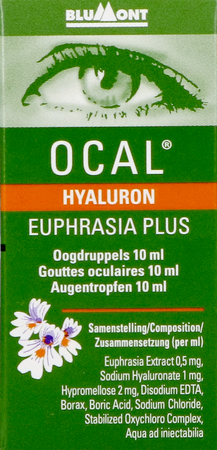 Ocal Hyaluron Euphrasia Plus 10ml 1