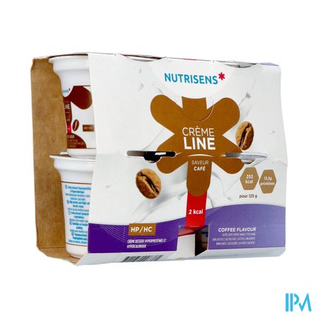 Cremeline+ Koffie Z/lactose 4x125g