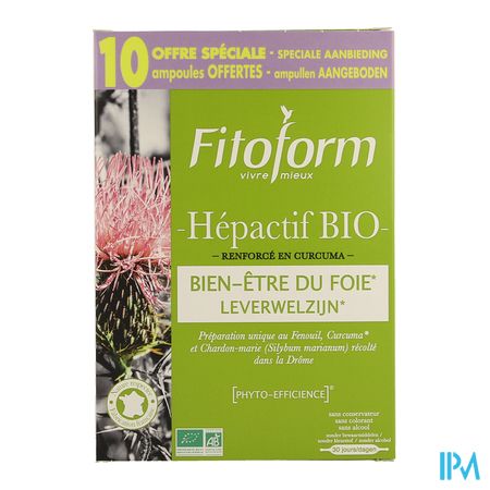 Hepactif Bio Verrijkt Aan Curcuma Amp 30(20+10grat 1