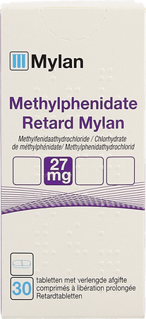 Methylphenidat.retar.viatris 27mg Verl.afg.tabl 30 1
