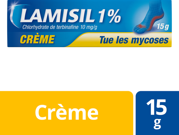 Lamisil Creme 1% Tube Lamine Aluminium 15g 3