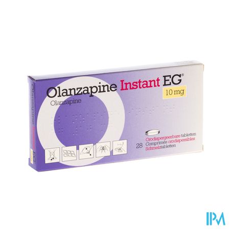 Olanzapine Instant 10Mg EG Tabl Orodisp 28X10Mg