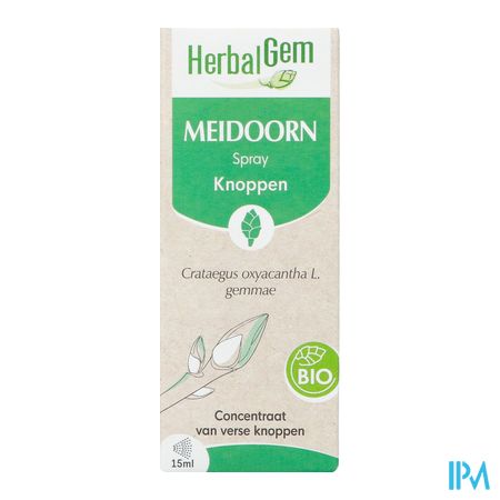 Herbalgem Meidoorn Bio Spray 15ml 4