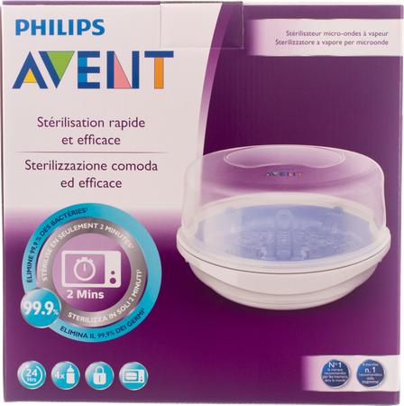 Philips Avent Sterilisator Microgolf Zonder Accessoires SCF281/02 4