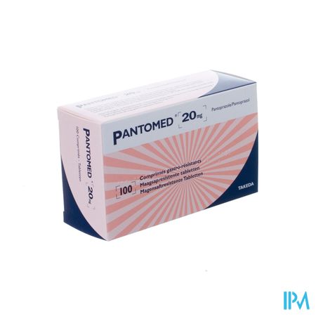 Pantomed Pi Pharma Gastro Res Bl Comp 100x20mg Pip