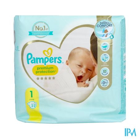 Pampers Premium Protection Carry Pack S1 22