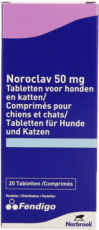 Noroclav Hond Comp 20x 50mg 2