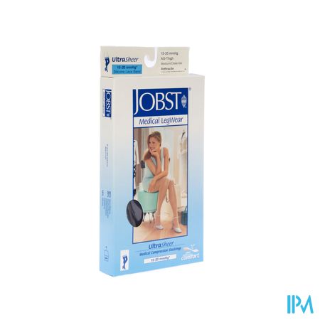 Jobst Ultrasheer Comf.k1 Dijkous Anthracite M