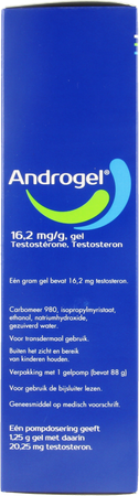 Androgel 16,2mg/g Gel 88g 3