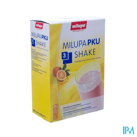 Milupa Pku 3 Shake Sinaas Zakje 10x50g