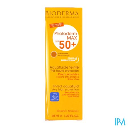 Bioderma Photoderm Max Aquafluide SPF50+ Dore 40ml 1