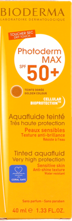 Bioderma Photoderm Max Aquafluide Spf50+ Dore 40ml 1