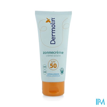 Dermolin Creme Solaire Spf50 Tube 75ml