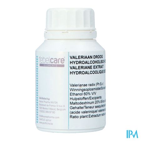 Valeriaan Droog Extract 100g Febelcare 3