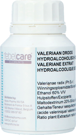 Valeriaan Droog Extract 100g Febelcare 3