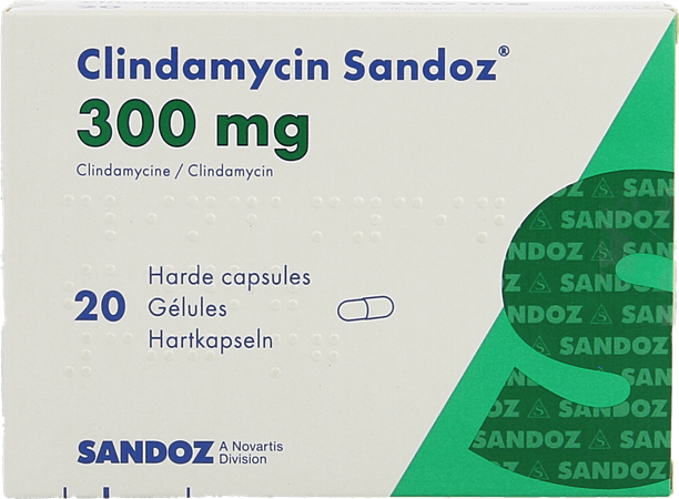 Clindamycin Sandoz Harde Caps 20x300mg 3