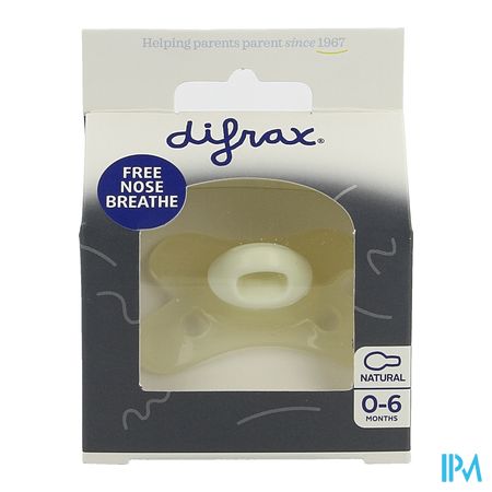 Difrax Sucette Natural 0-6m Special Edition CrÈme 1