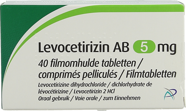 Levocetirizin Ab 5mg Comp Pell 40 X 5mg 1