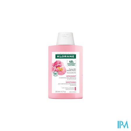 Klorane Capil. Sh Bio Pioenroos 200ml 4