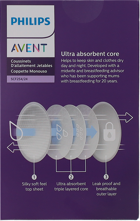 Philips Avent Borstkompres Dag/nacht 24 Scf254/24 4