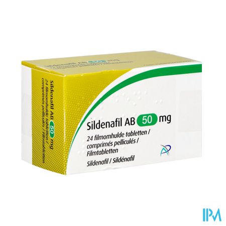 Sildenafil Ab 50mg Comp Pell 24