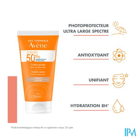 Avene Zon Spf50+ Creme Getint 50ml 17