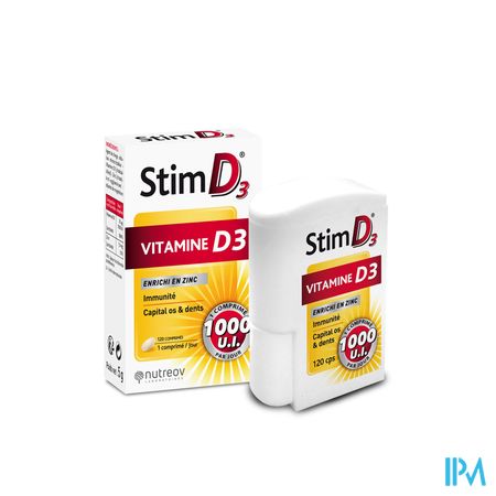 Stim D Vitamine D3 1000ie Zink Comp Oro. 120