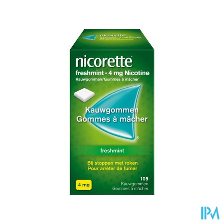 Nicorette Freshmint Gomme Mach 105x4mg