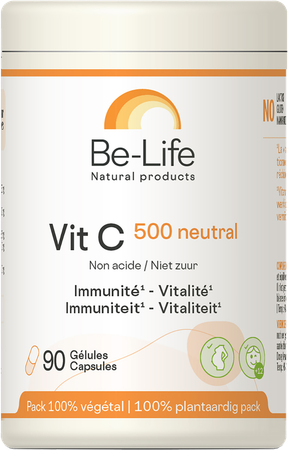 Vit C 500 Neutral Be Life Caps 90 Nf Verv.3274537 1