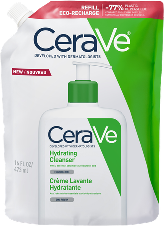 Cerave Creme Lavante Hydratante Recharge 473ml 1
