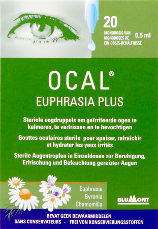 Ocal Euphrasia Plus Monodoses 20x0,5ml 1