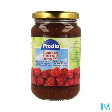 Prodia Confiture Framb.+fructose 370g 6092 Revogan