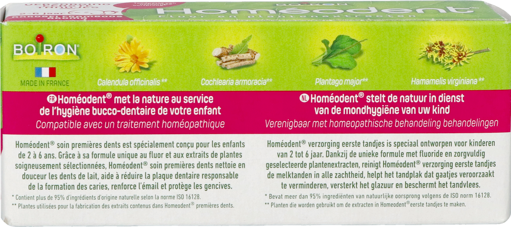 Homeodent 1st Teeth Care Strawb.&raspb. Tandp.50ml 4