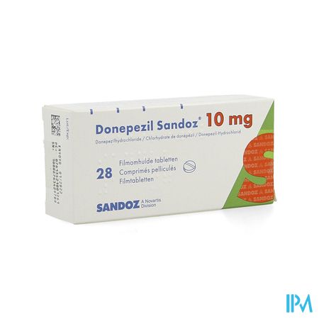 Donepezil Sandoz 10,0mg Filmomh Tabl 28 X 10,0mg