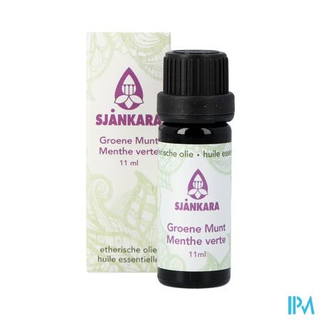 Sjankara Groene Munt Ess. Olie 11ml 4