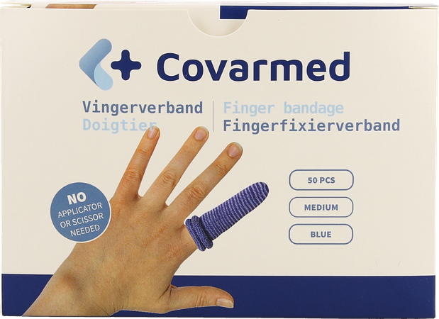 Finger Bob Medium Bleu 50 Covarmed 1