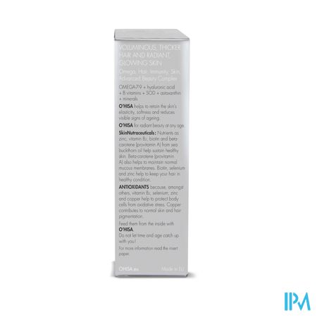 O'HISA SkinNutraceuticals Antioxidants Softgels 60 1