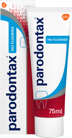 Parodontax No Fluoride fluoridevrije tandpasta 75ml 2