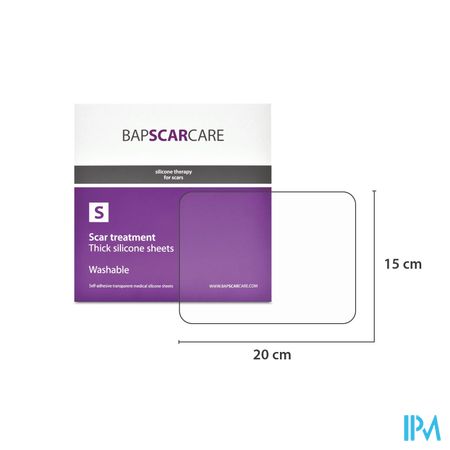 Bap Scar Care S Silicoonverb Adh 15x 20cm 2 Stuks 1