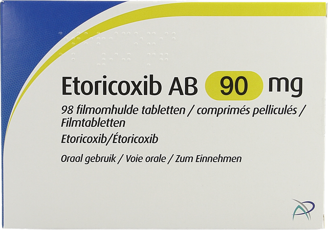 Etoricoxib Ab 90mg Filmomh Tabl 98 X 90mg 1
